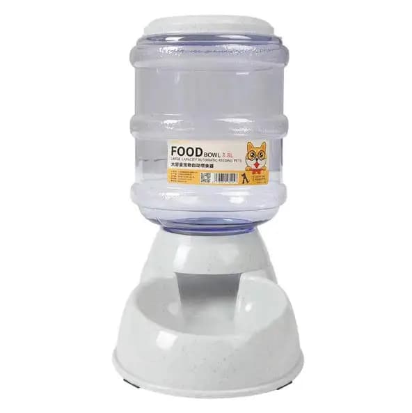 Automatic Pet Feeder Water Bottle Bowl Combo