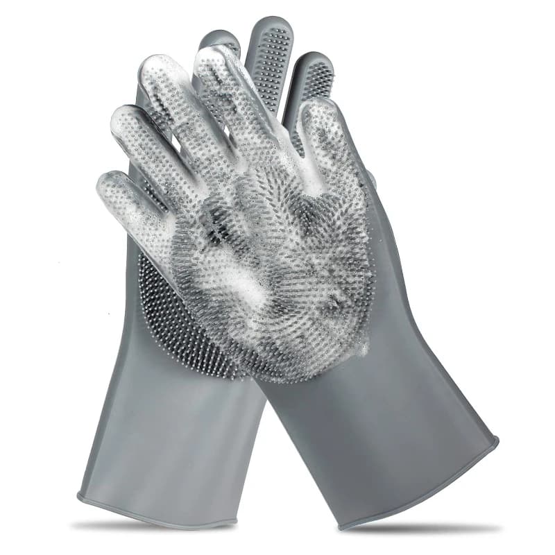 Silicone Pet Grooming Gloves