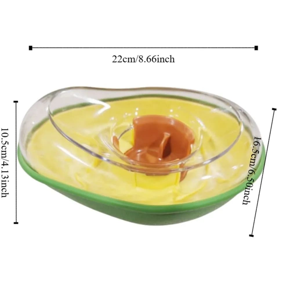 Avocado Wobble Treat Dispenser Toy for Dogs
