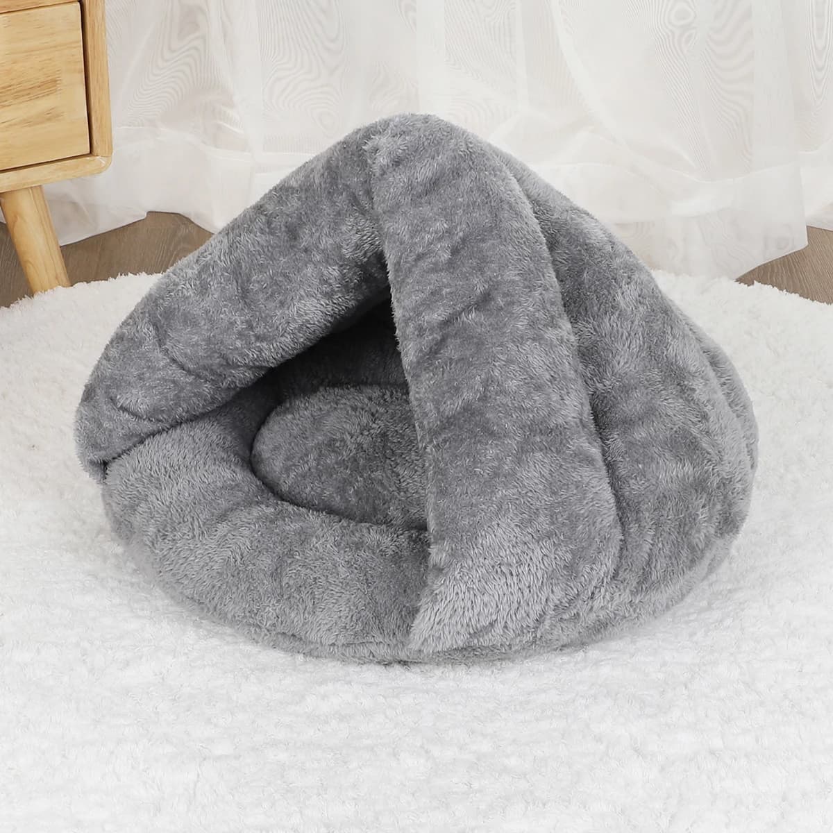 Small Plush Dog Bed