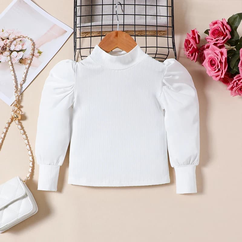 Girls Long Sleeve Top and Skirt Set