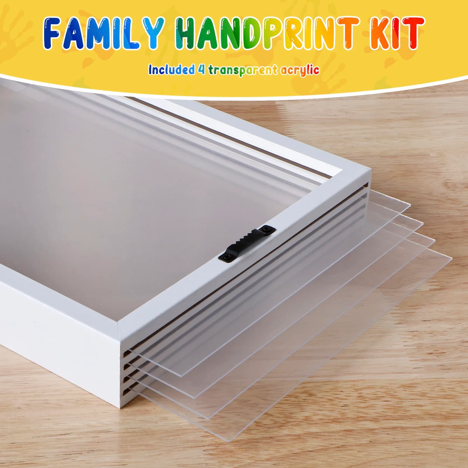 Family Handprint DIY Keepsake Frame Kit