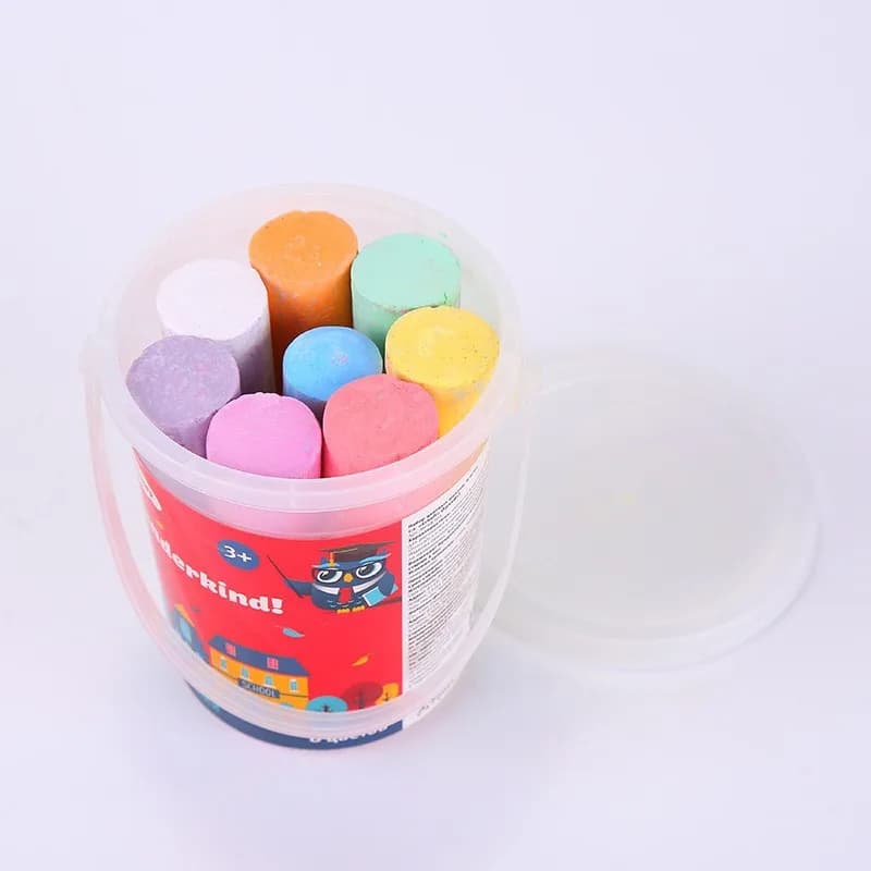 Washable Jumbo Sidewalk Chalk Set