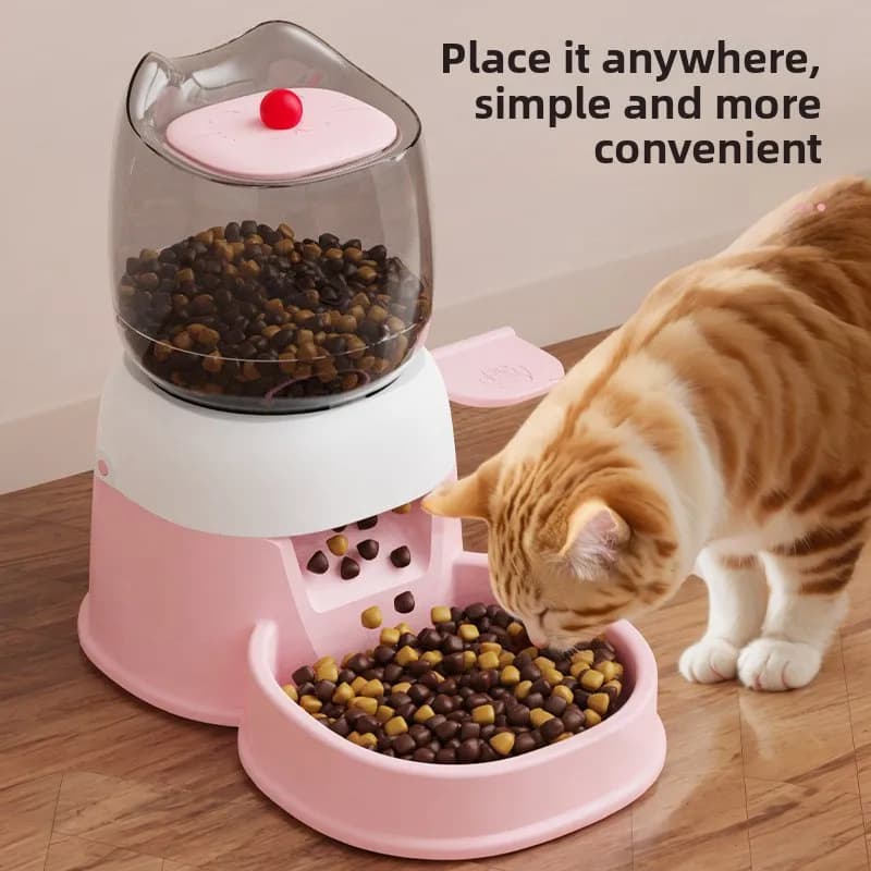 Automatic Pet Feeder with Foot Pedal