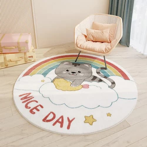 Cartoon Round Area Rug