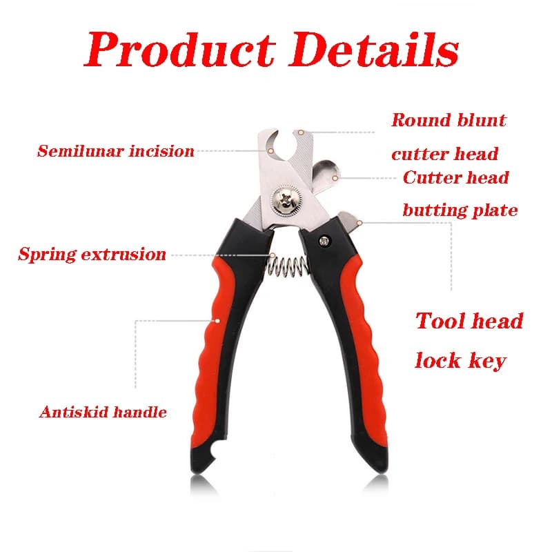 Pet Nail Clippers Two-Piece Set