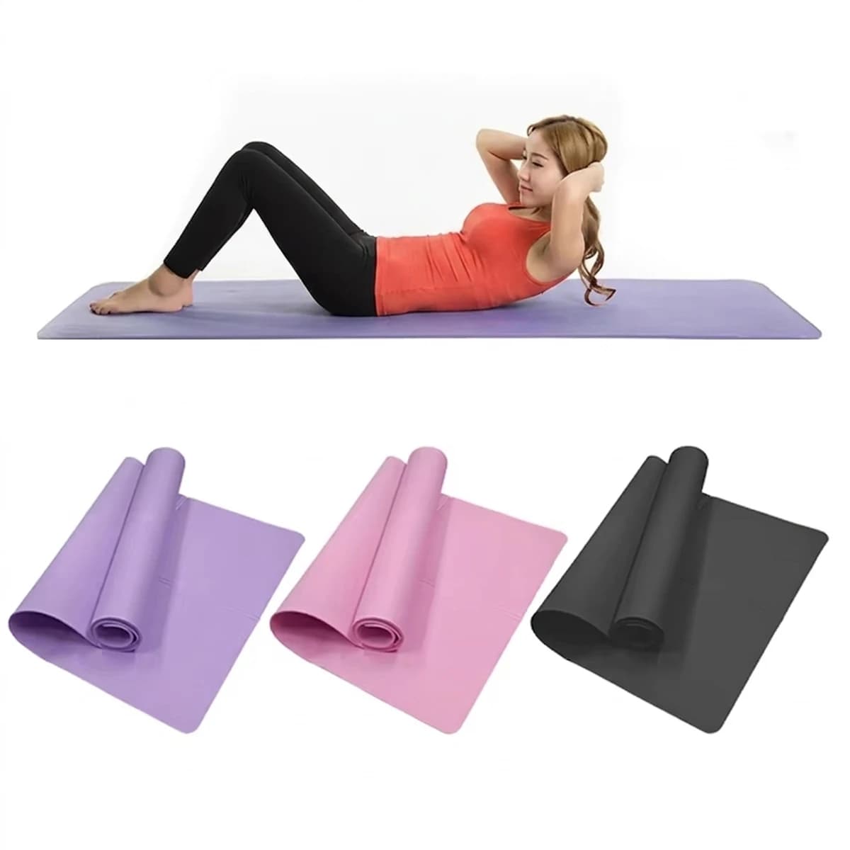 EVA Yoga Mat 4mm Anti-Slip Exercise
