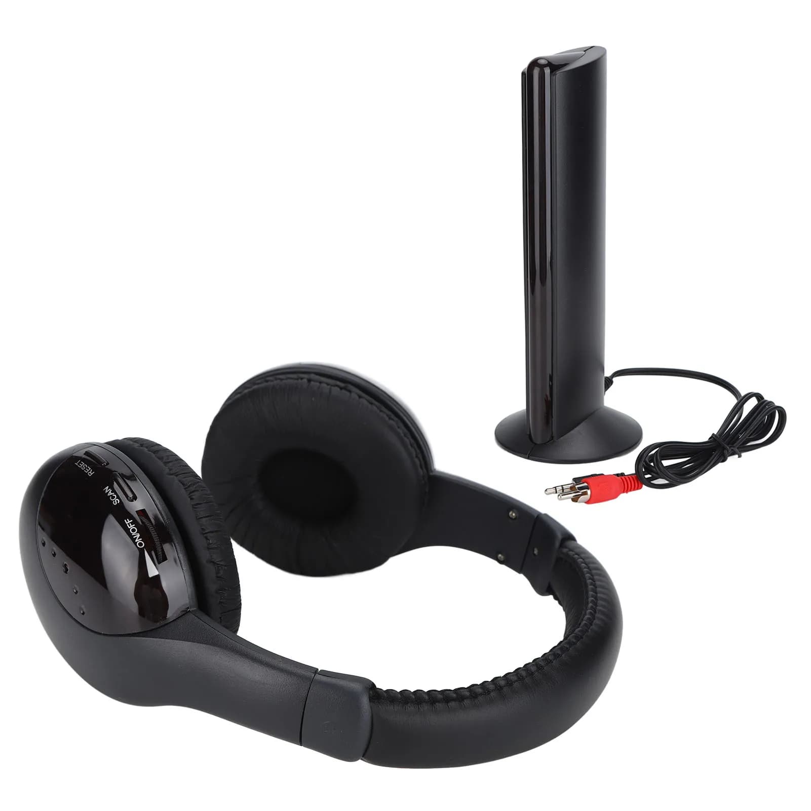 Wireless Over-Ear Headphones with FM Radio