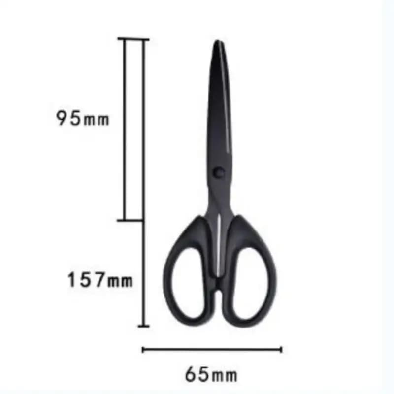 Stainless Steel Black Blade Scissors