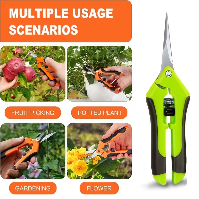Precision Pruning Shears for Garden and Bonsai