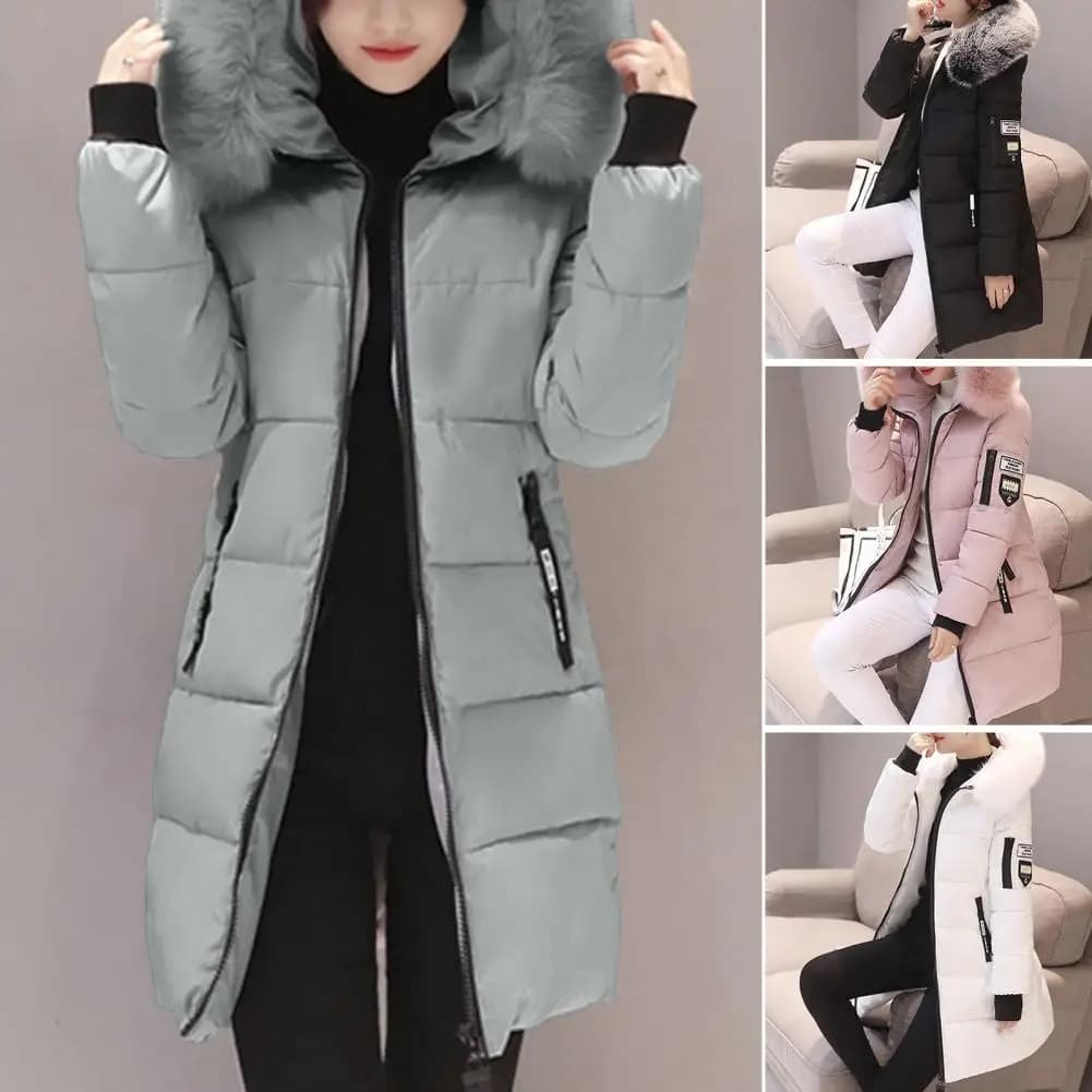 Women's Hooded Winter Cotton Parka