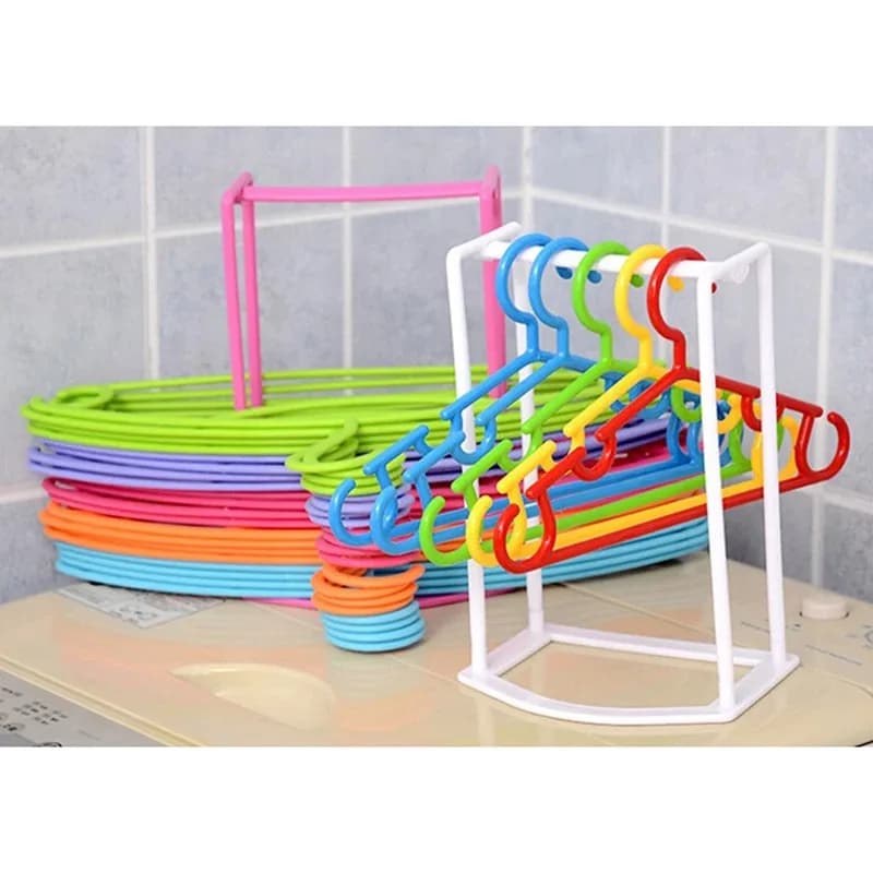 Plastic Hanger Organizer Storage Rack