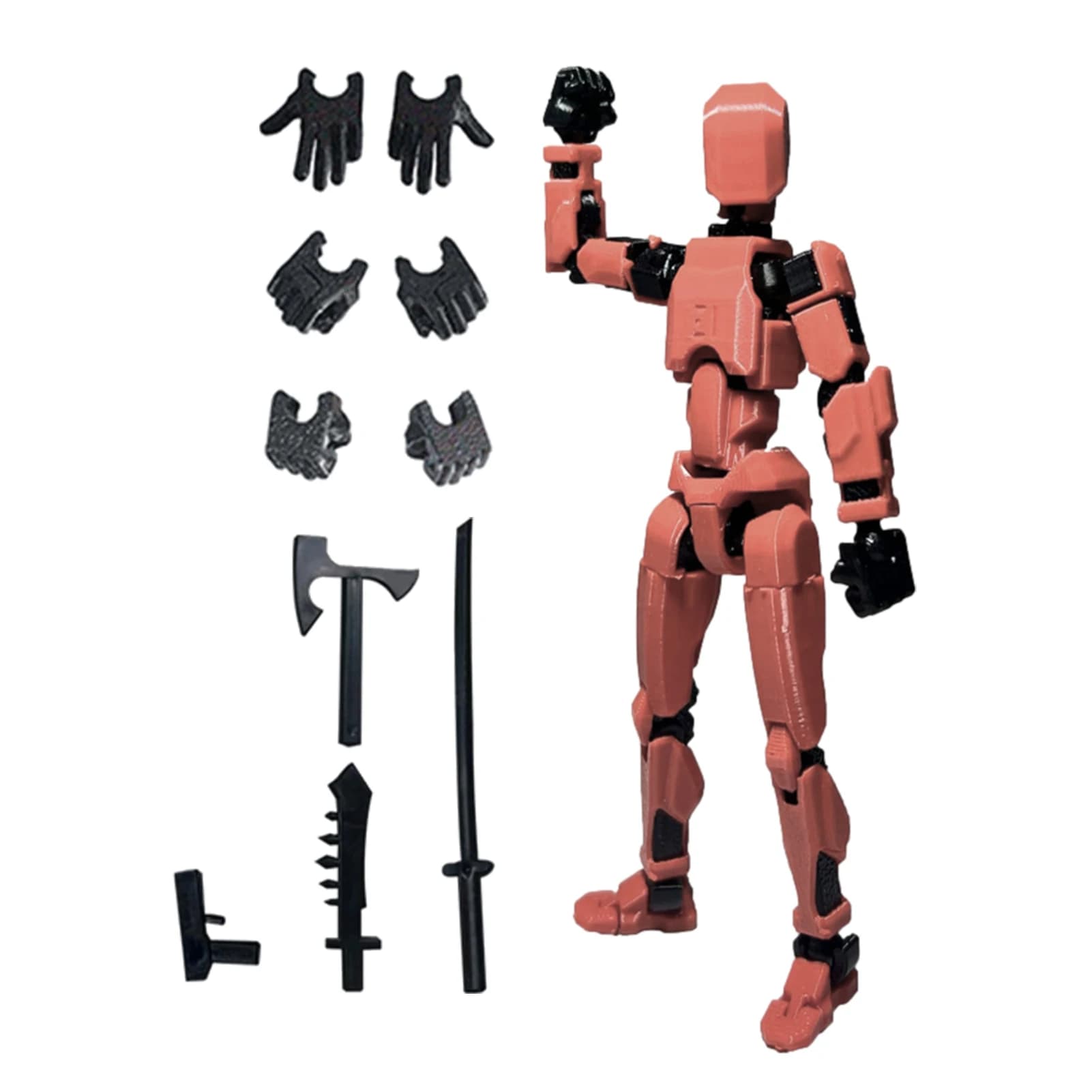 Full Joint Poseable Action Figure 13-Articulated