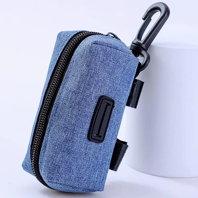 Dog Poop Bag Dispenser Portable Poop Bag Holder for Dogs Walking Storage Bags Garbage Bags Holder for Dogs Toilet Cleaning Tools