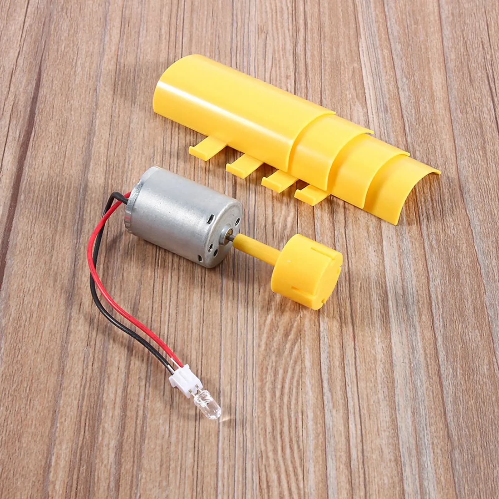 Electricity Generator DIY Kit Small Motor Vertical Wind Turbines Blades Breeze Wind Energy Vertical Wind Generator Science Model