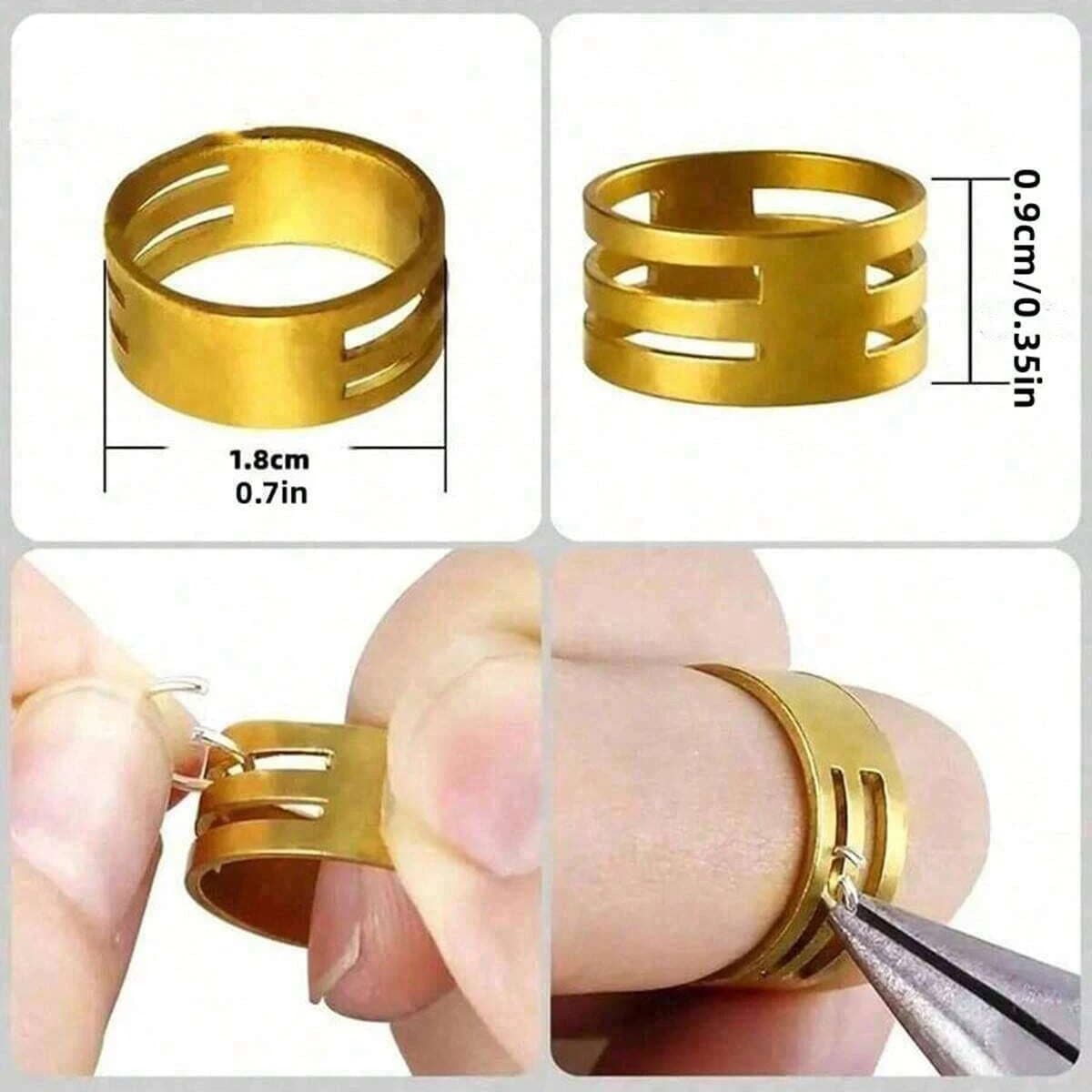Jewelry Making Kit With Clasps, Rings & Pliers