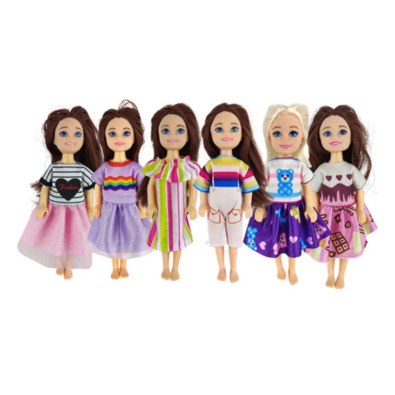 Doll Clothes Mini Dress Family Outfit Accessories
