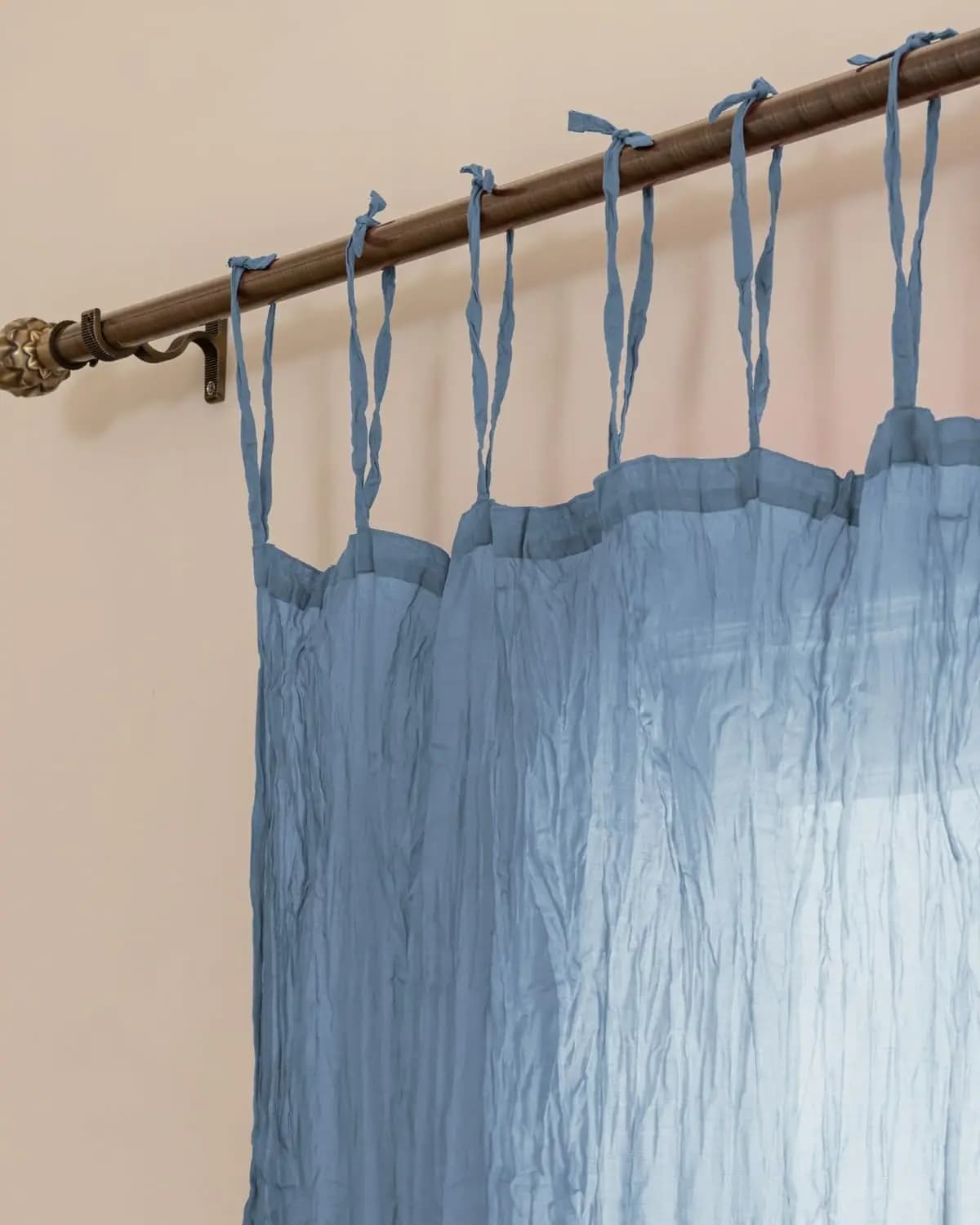 Cotton Sheer Curtain Panels