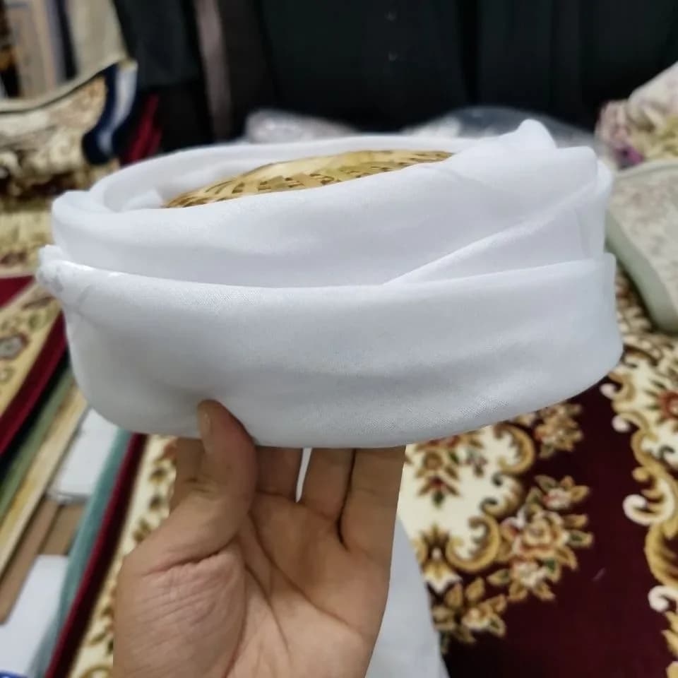 Muslim Scarf  Headscarf For Men Caps Islamic Kerchief Hijab Saudi Arabia Jewish Turban Headwraps Pakistan 05268