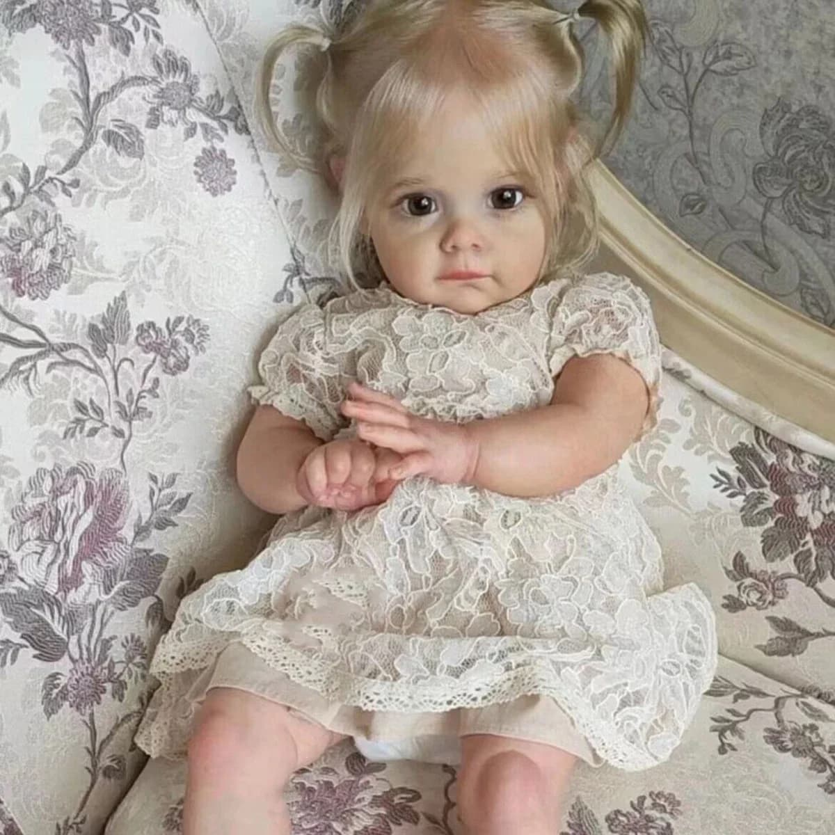 Handmade Reborn Baby Doll with Soft Silicone Skin