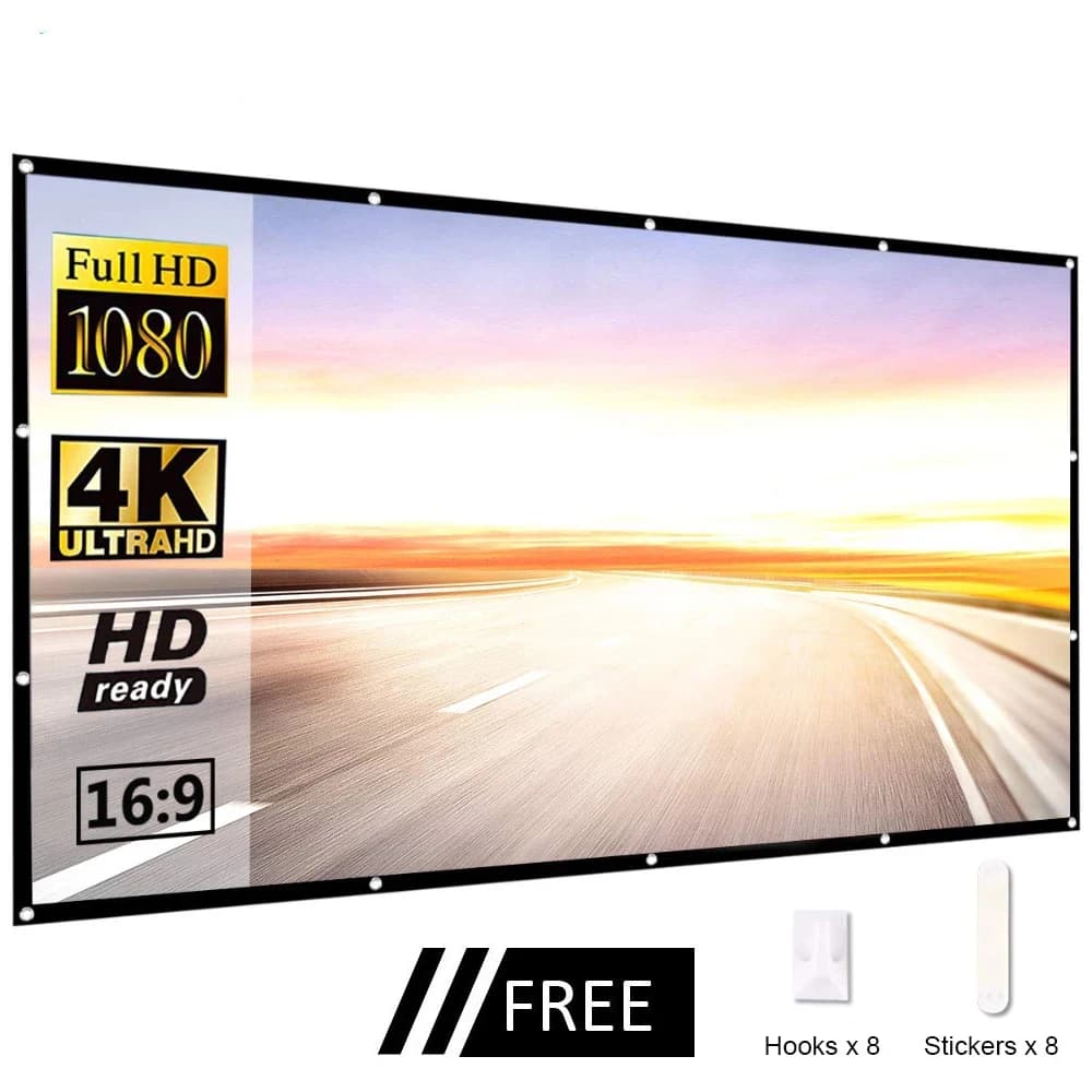 Portable Projector Screen 16:9