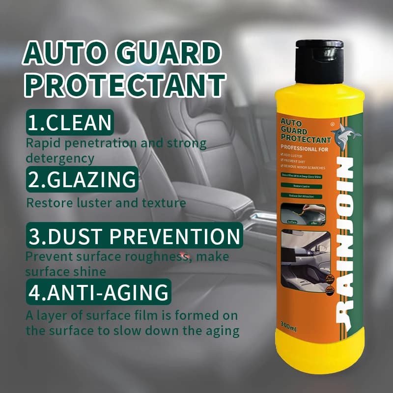 Car Interior Restore Renovation Cleaner Multi-functional Car Rubber Plastic Leather Cleaning and Stain Removal Maintenance Agent
