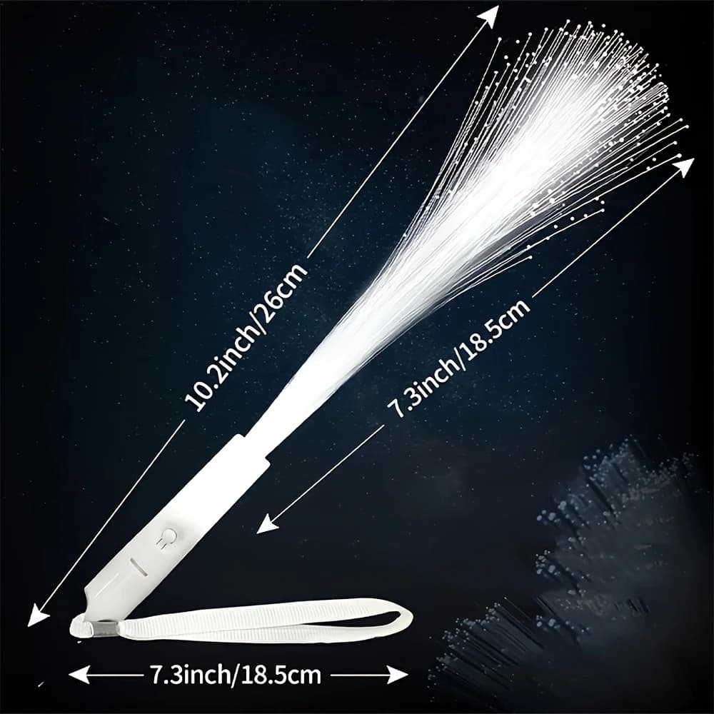 White LED Glow Sticks Bulk Pack