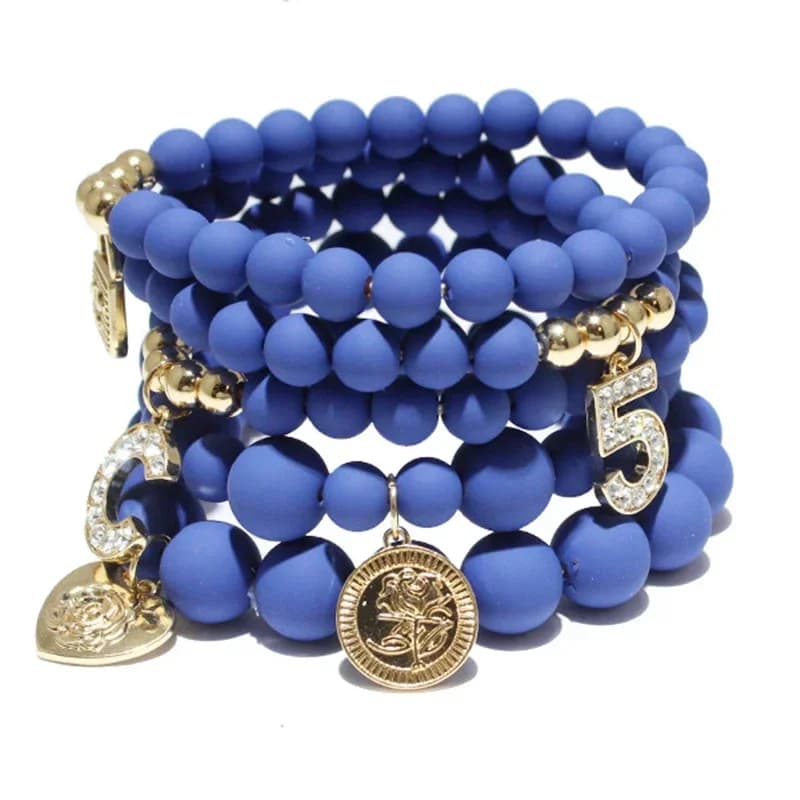 Bohemian Stretch Beaded Bracelets Set