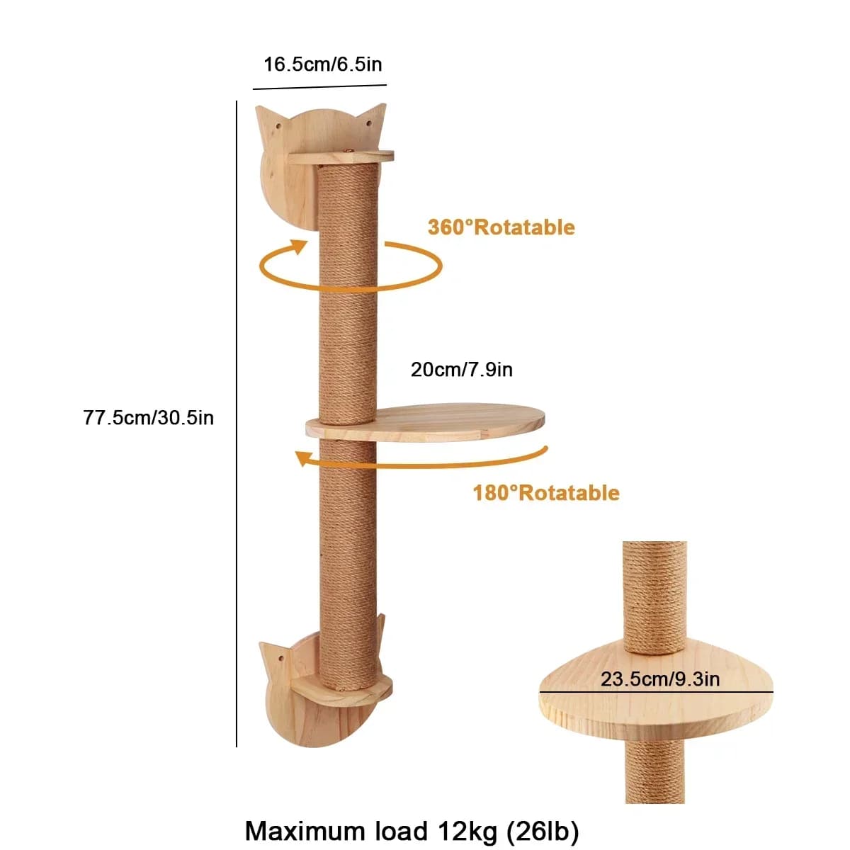 Cat Wall Shelf Climbing System