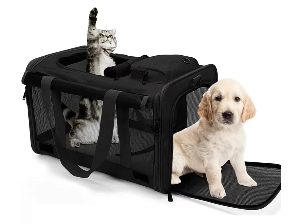 [Airline Approved Pet Carrier] Durable, Breathable Medium Cat And Small Dog Carrier
