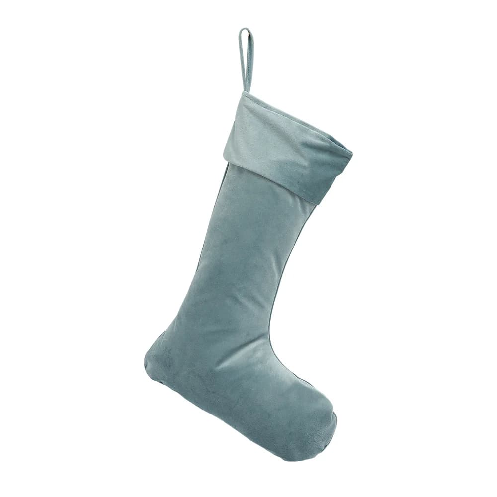 Velvet Christmas Stocking for Kids