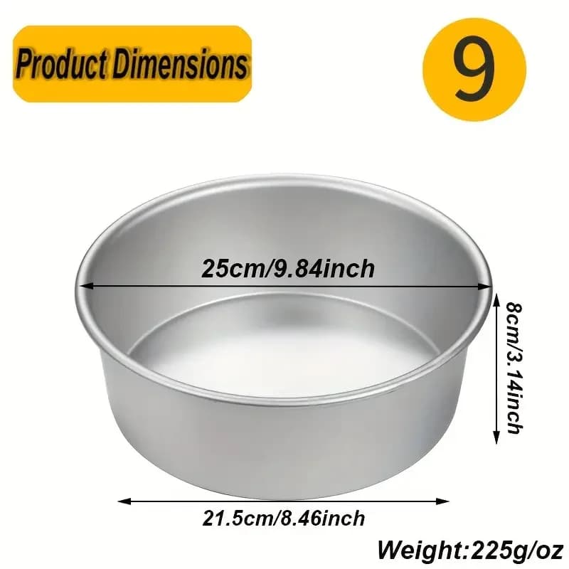 Anodized Aluminum Round Cake Pan