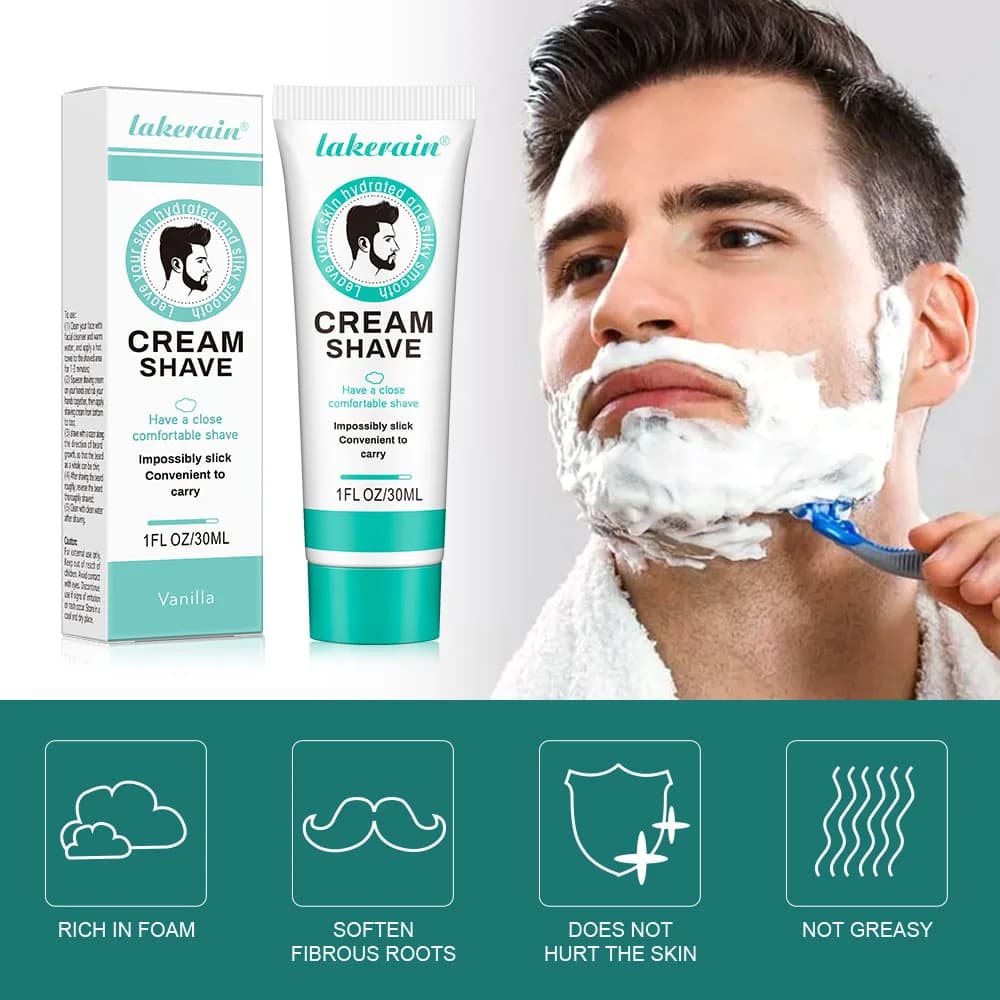 Natural Shaving Cream for Men
