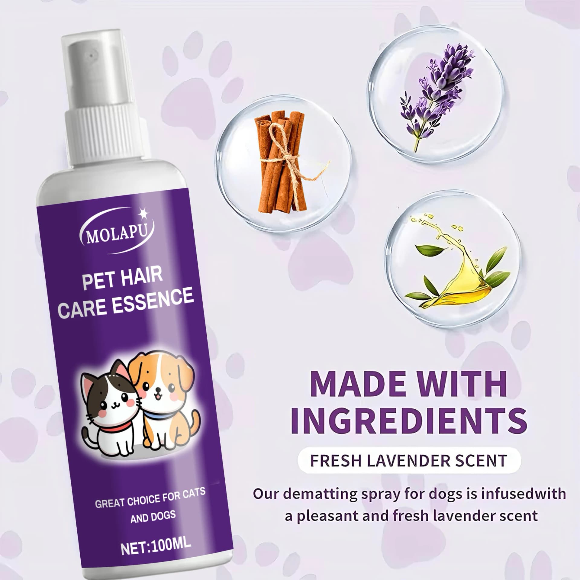 Cat and Dog Detangling Spray