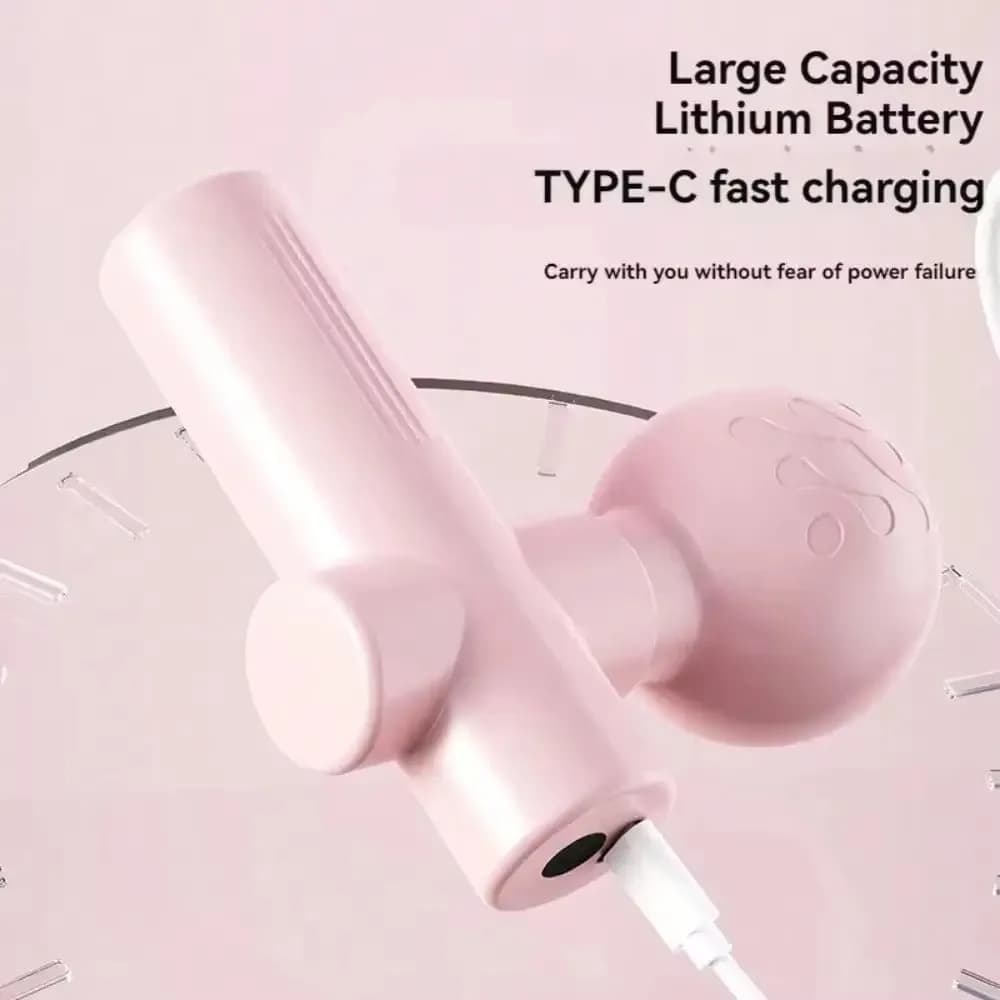 2026 Massage Gun, Deep Tissue Muscle Handheld Percussion Massager For Body, Back And Neck, Ultra Compact Elegant Design Recharge