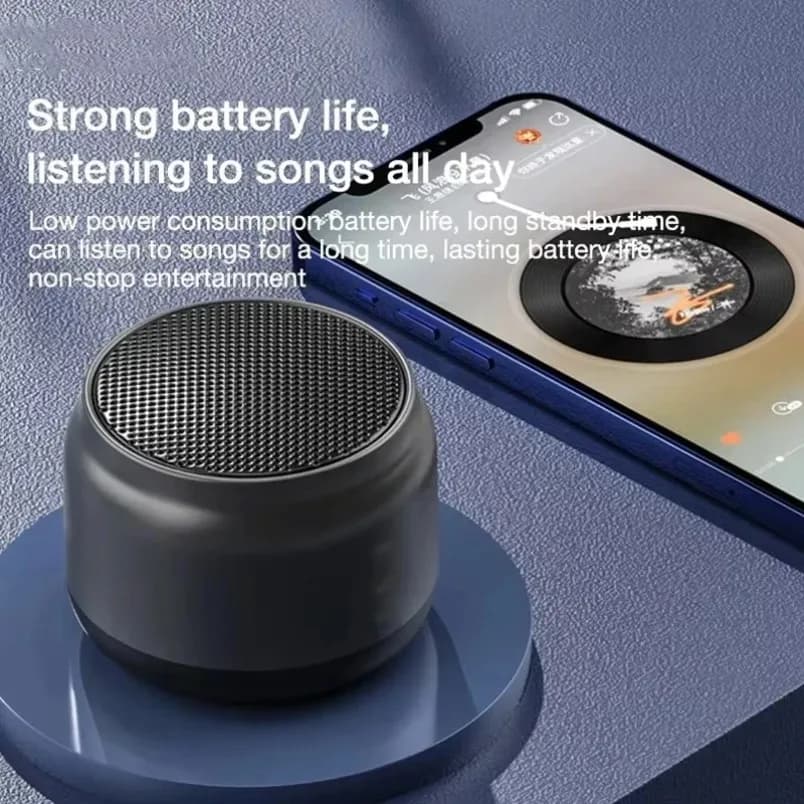 Portable Bluetooth Speaker with RGB Lights