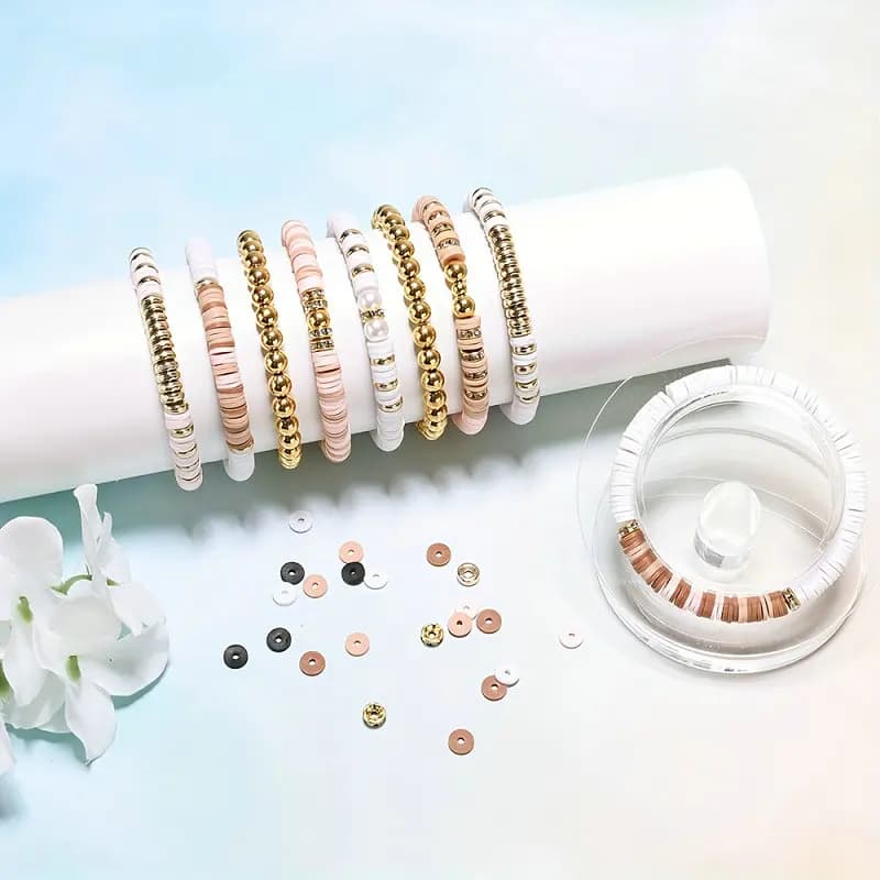 DIY Polymer Clay Beads Bracelet Making Kit