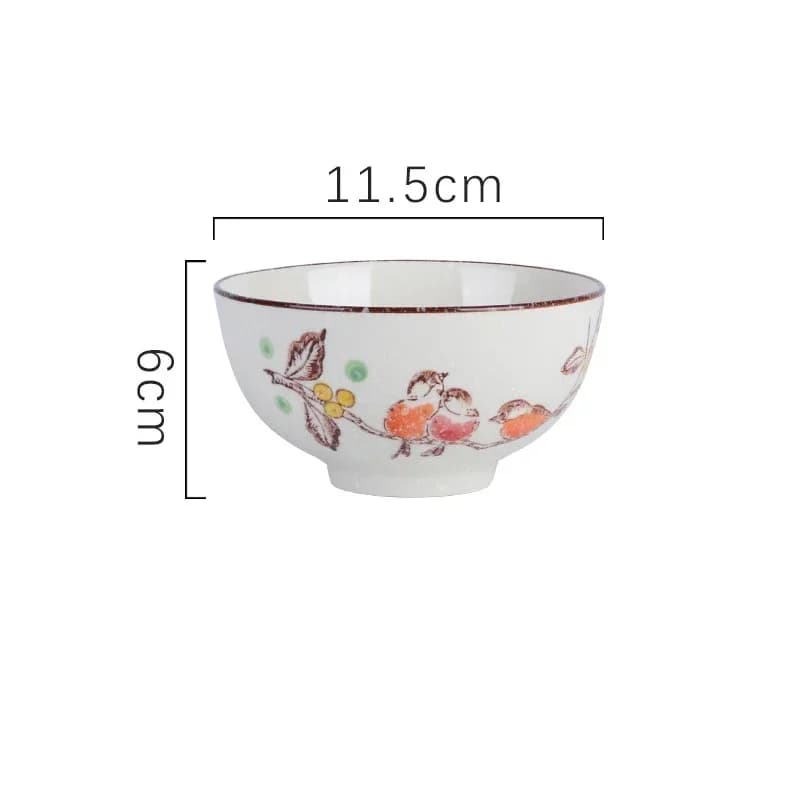 Japanese Ceramic Rice Bowl