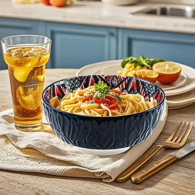 Bohemian Ceramic Bowl