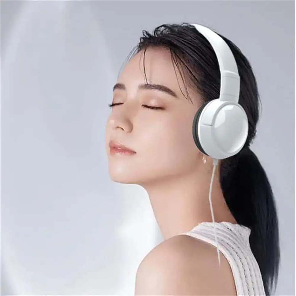 Over-Ear Stereo Headphones with 3.5mm Jack