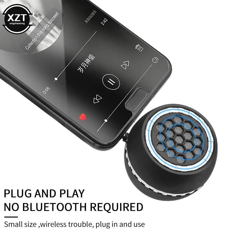 Portable Mini Wireless Speaker with 3.5mm Jack