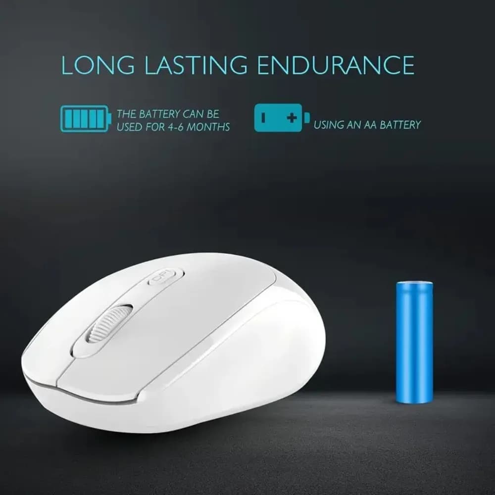 Wireless Optical Mouse with Dual Connection