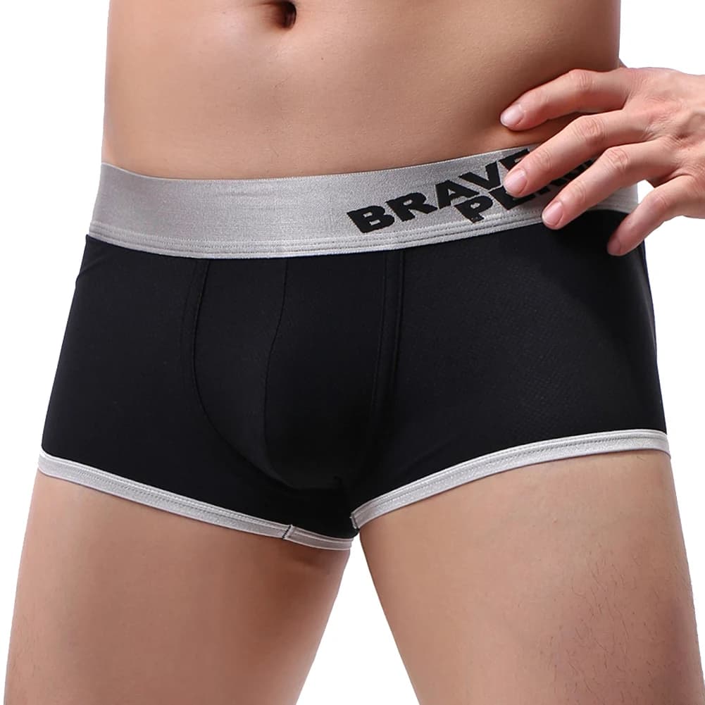 Men's Low Waist Boxer Shorts