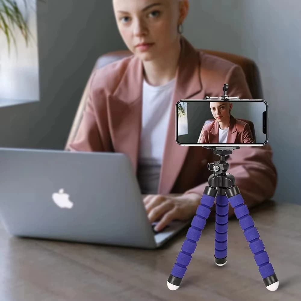 Phone Tripod Stand with Mobile Holder