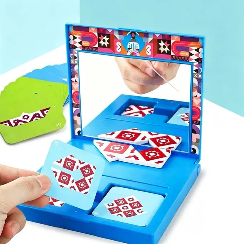 Plastic Mirror Puzzle Spatial Thinking Game