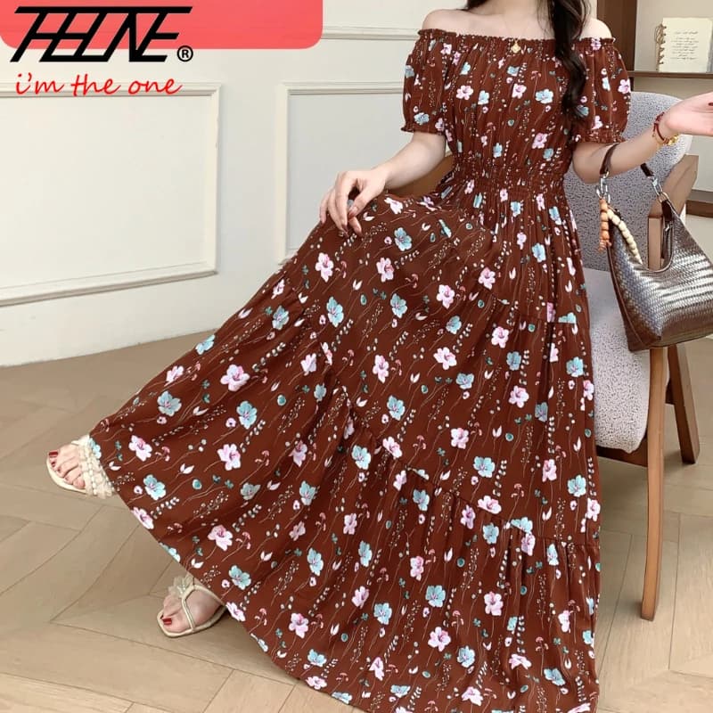 Bohemian Floral Maxi Dress