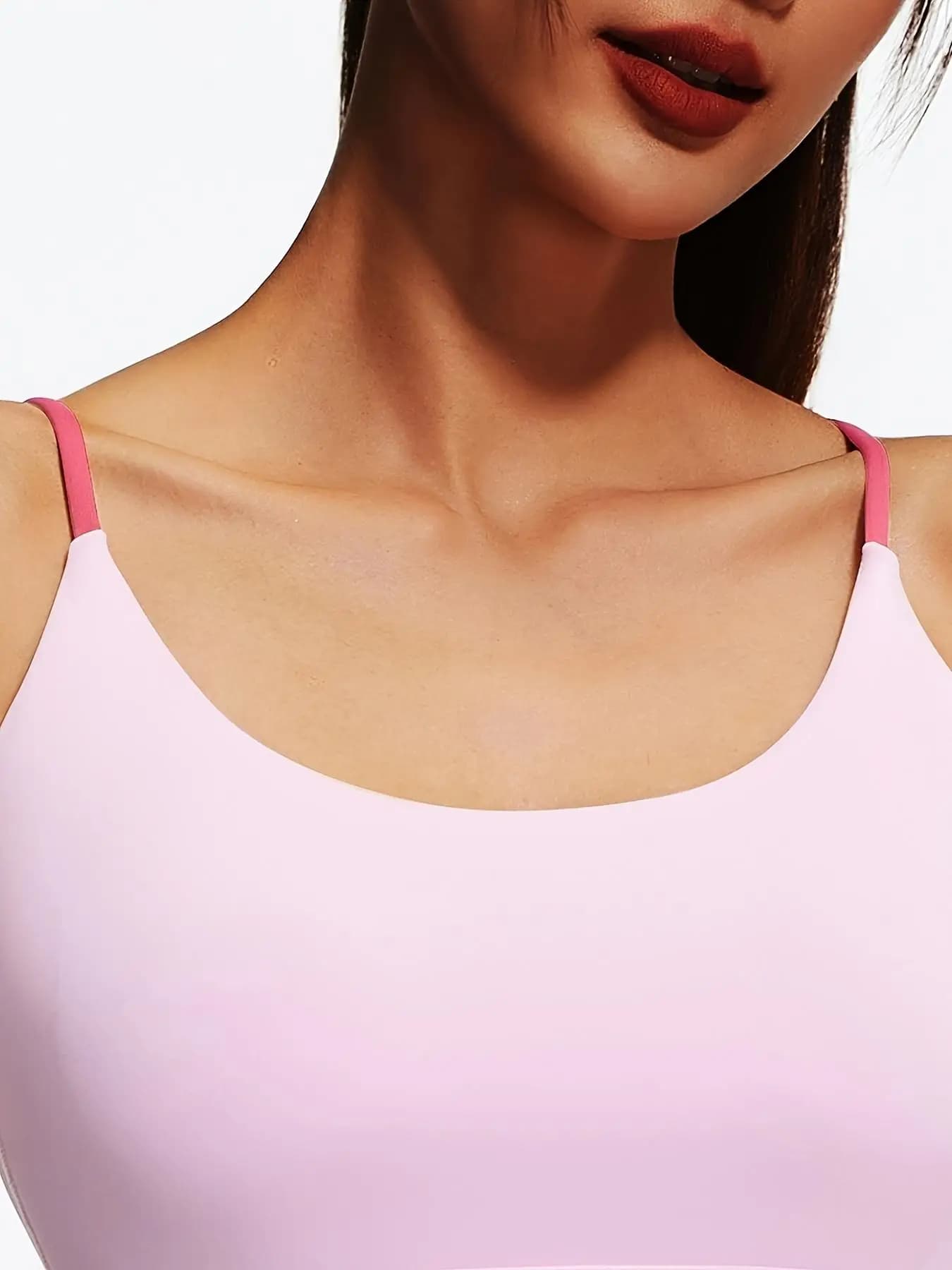 Women's Backless Sports Bra with Fixed Padding