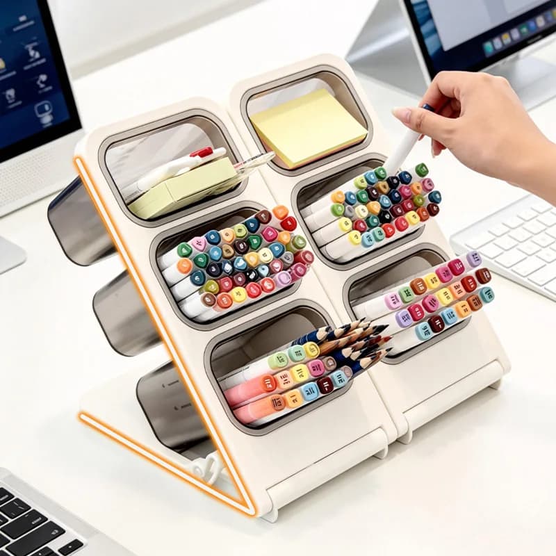 Detachable Multi-Layer Pen Holder