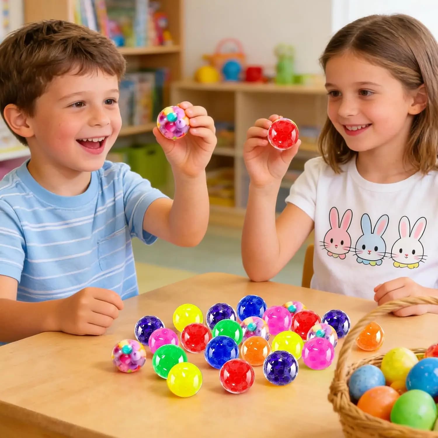 Bulk Colorful Stress Balls Squeeze Toys