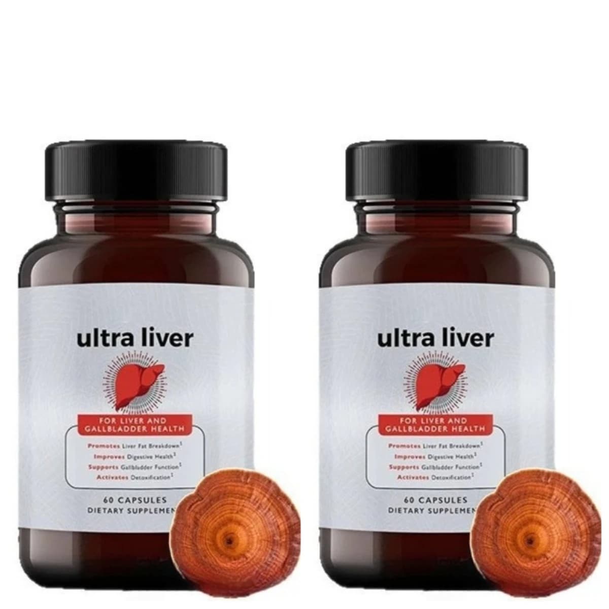Ultra Liver Supplement with Milk Thistle & Dandelion Root Extract Rich in Antioxidants Promote Natural Detoxification 60Capsules